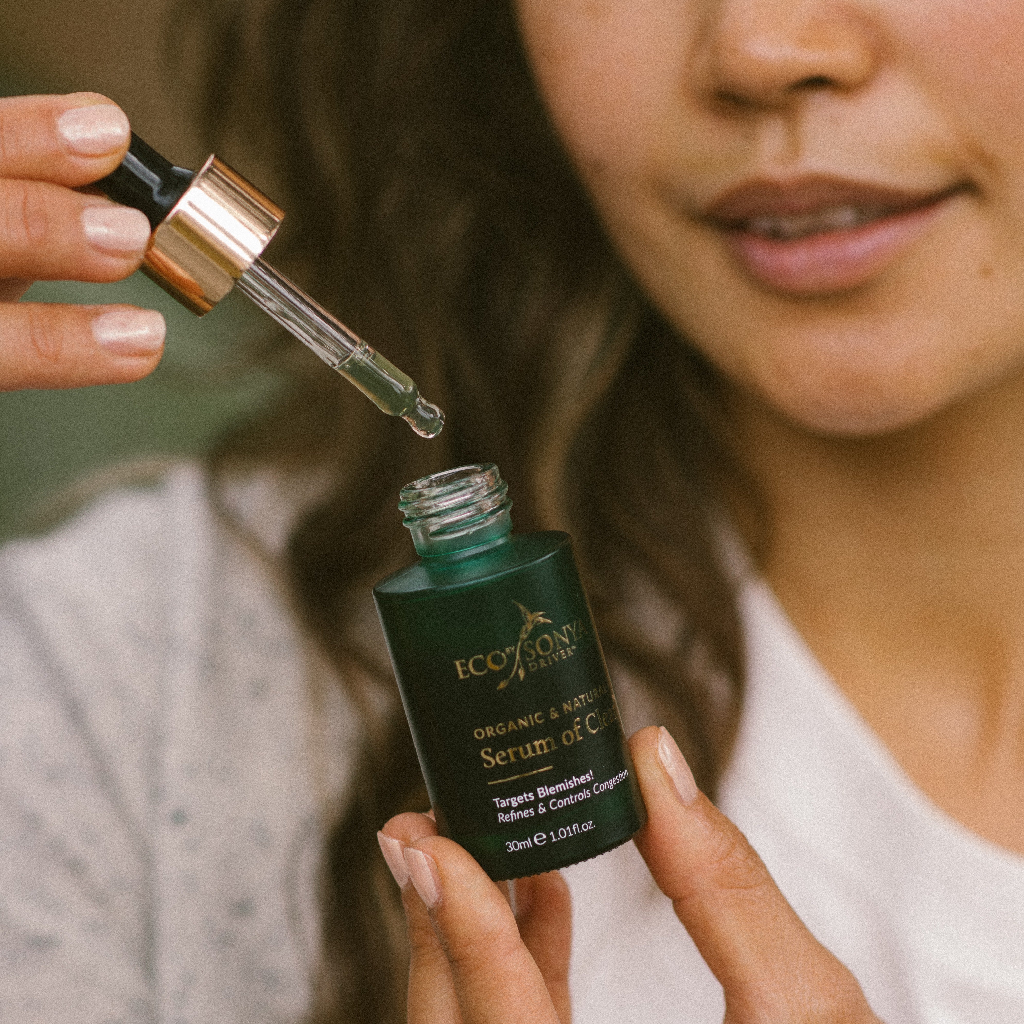 Serum Of Clear Eco by Sonya natural organic serum with lactic acid, salicylic acid